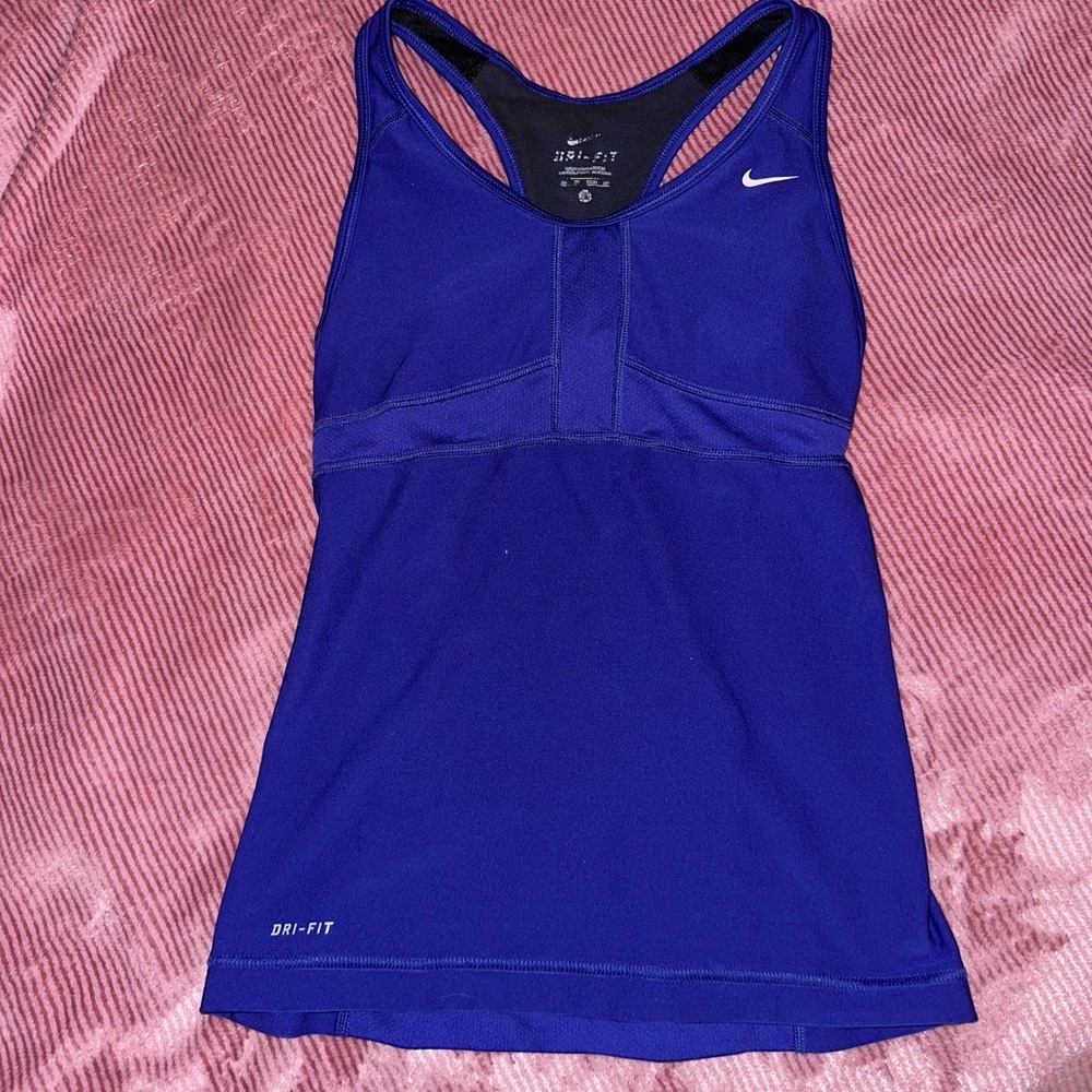 royal blue nike tank